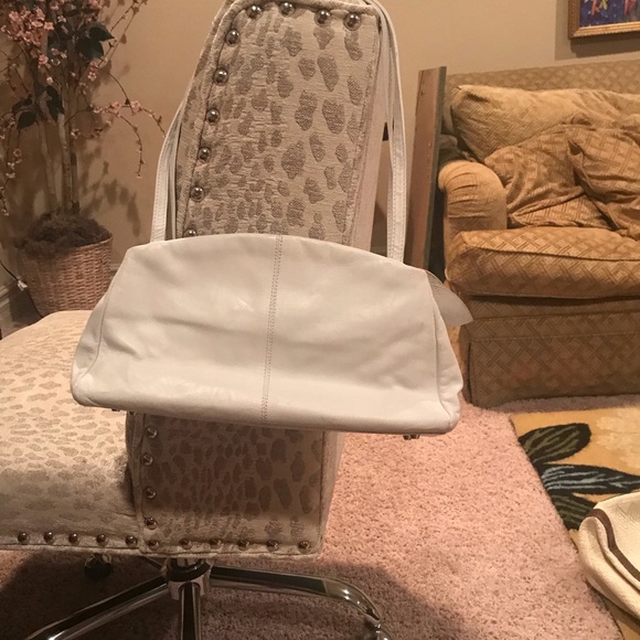 White leather made in Italy purse - Picture 4 of 6